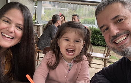 Andréa, Marina and Gustavo