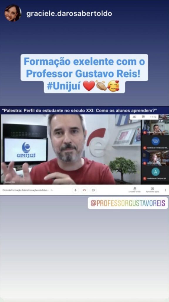 Professor Gustavo Reis - Website Oficial